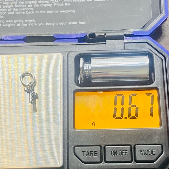 EUC Pandora 791310CZ Sterling Silver Symbol of Faith Cross Religious Dangle Bead - Picture 8 of 8